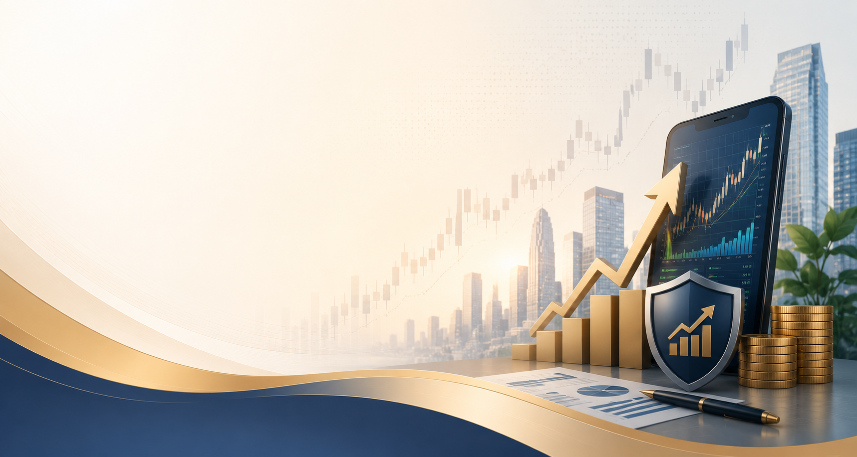 Loan Against Shares Background Banner